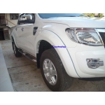 ของแต่ง รถ Ford ranger 2012  คิ้วล้อ 2 ประตู ยกสูง มาแล้วจ้าาา ดำด้าน